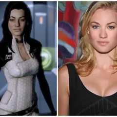 Dwie Mirandy: jedna z gry Mass Effect 3, druga aktorka Yvonne Strahovski.