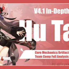 Hu Tao wita w przewodniku V4.1! Poznaj jej mechaniki, artefakty i analizę najlepszych hu tao teams.