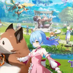 Witaj w świecie "Tales of Wind"! Urocze postacie, latające smoki i magiczne krajobrazy.