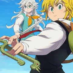 Meliodas i Zeldris, bohaterowie "Seven Deadly Sins", przygotowują się do walki. Ich pochodzenie jest kluczowe dla fabuły.