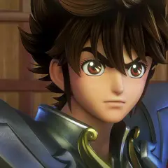 Seiya i Saori z Rycerzy Zodiaku online, gotowi do walki.