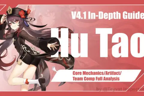Hu Tao wita w przewodniku V4.1! Poznaj jej mechaniki, artefakty i analizę najlepszych hu tao teams.
