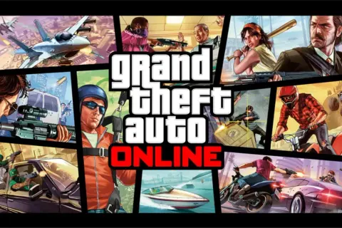 Gry GTA od ilu lat? Zobacz pełną akcji grafikę z GTA Online: samoloty, strzelaniny, motocykle i szybkie samochody.