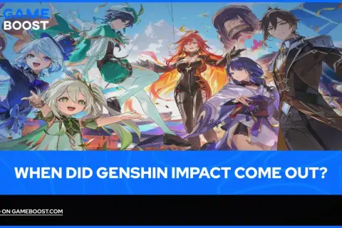 Postać z Genshin Impact, pytanie o datę premiery gry.
