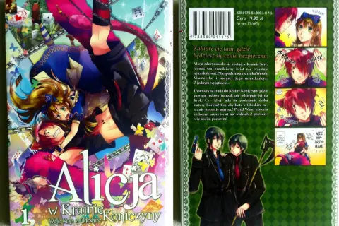 Manga "Alicja w Krainie Koniczyny" - czy kocha, nie kocha? Alicja wkracza do świata pełnego tajemnic i kocich pazurów.