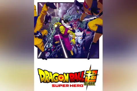Piccolo i Gohan walczą z androidami w **Dragon Ball Super: Super Hero PL**.
