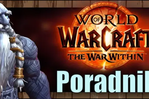 Postać z World of Warcraft: The War Within, obok napisu "Poradnik". Może to być przewodnik po wow token eu.