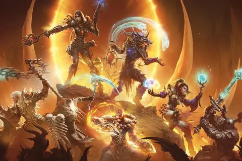 Bohaterowie Diablo 3 walczą z demonami w płomiennym świecie. Zdobądź swoją kopię Diablo 3 free i dołącz do walki!