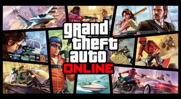 Gry GTA od ilu lat? Zobacz pełną akcji grafikę z GTA Online: samoloty, strzelaniny, motocykle i szybkie samochody.