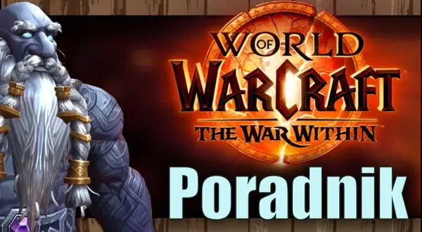 Postać z World of Warcraft: The War Within, obok napisu "Poradnik". Może to być przewodnik po wow token eu.