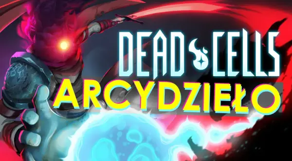 Postać z gry Dead Cells, arcydzieło gatunku rouge like, trzymająca kulę energii.