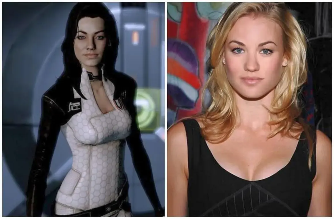 Dwie Mirandy: jedna z gry Mass Effect 3, druga aktorka Yvonne Strahovski.