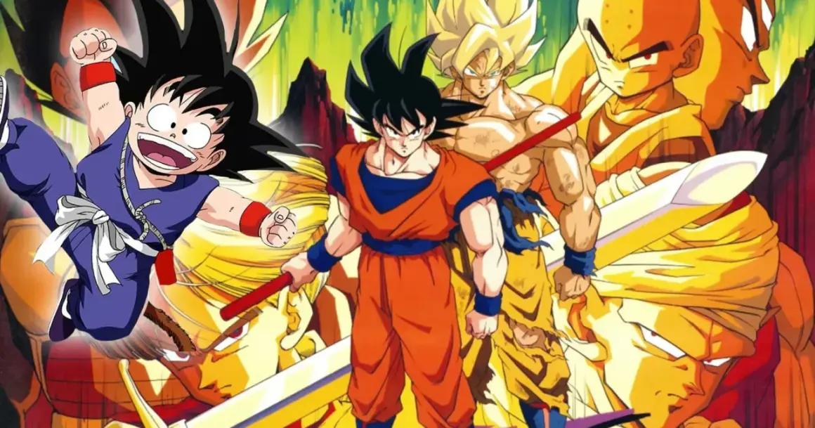 Młody Goku skacze, podczas gdy dorośli Goku, Vegeta i Gohan szykują się do walki. Co po Dragon Ball Super?
