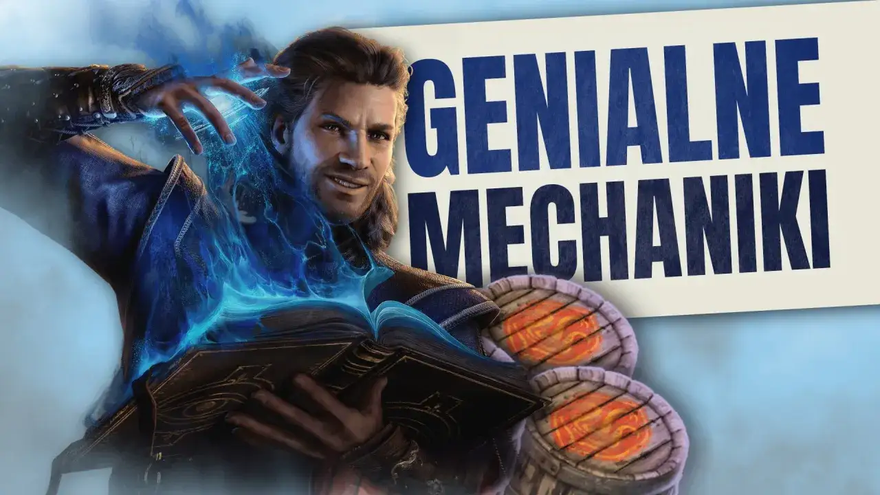Mag czaruje z księgi, a jego zaklęcia mają krótki cooldown. Genialne mechaniki w grze!