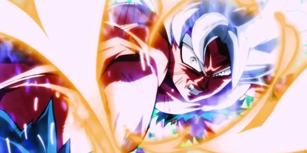 Goku w ultra instynkcie, gotowy do walki. Fani zastanawiają się, kiedy dragon ball super 2 kiedy nadejdzie.