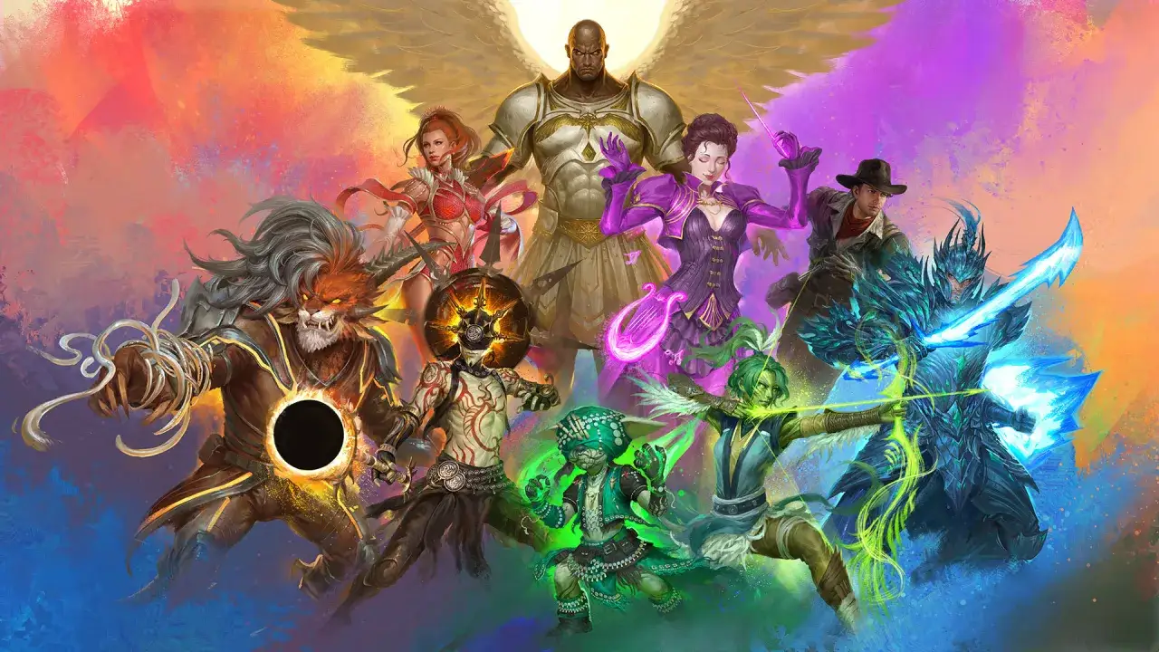 Postacie z Guild Wars 2, w tym wojownicy, łucznicy i magowie, gotowi do walki w nowych przygodach. To zapowiedź ekscytujących guild wars 2 dodatki.