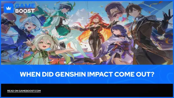 Postać z Genshin Impact, pytanie o datę premiery gry.